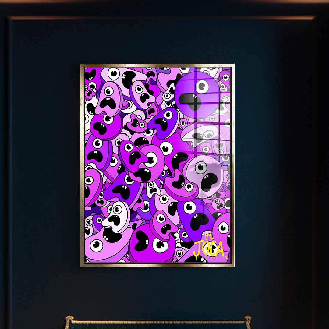 Sordins Purple - Acrylic glass
