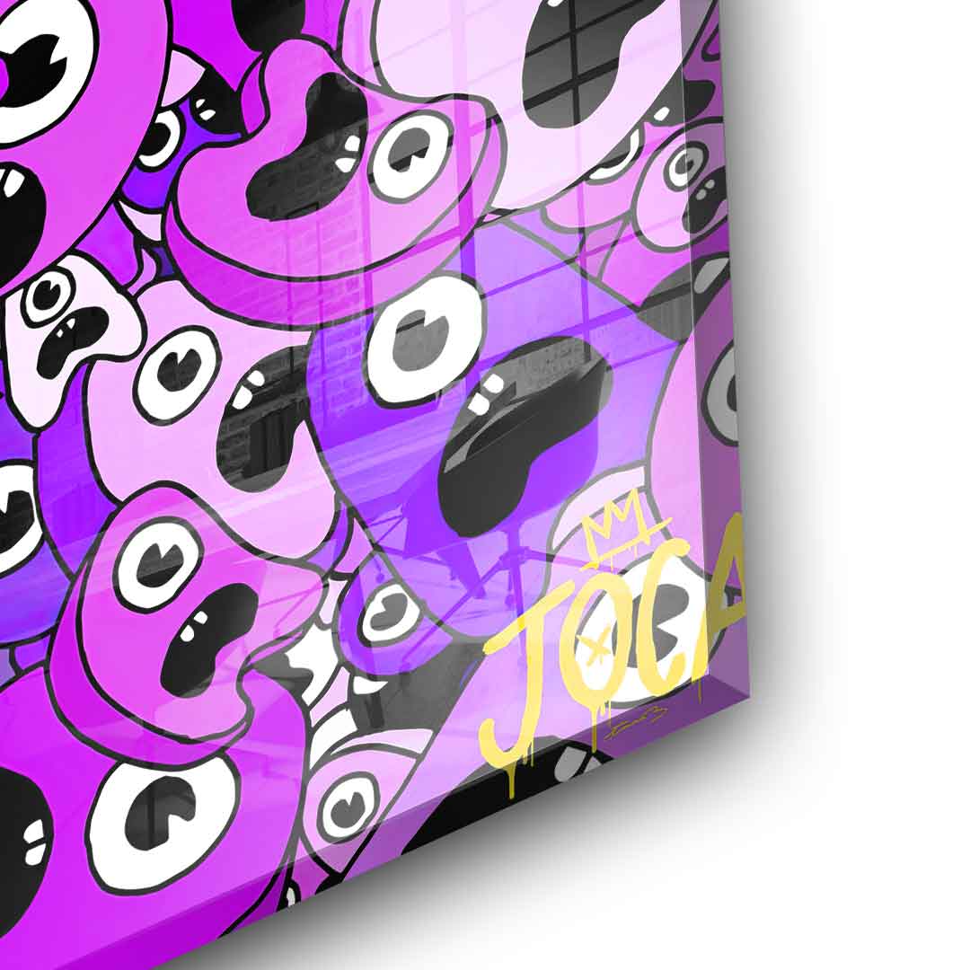 Sordins Purple - Acrylic glass
