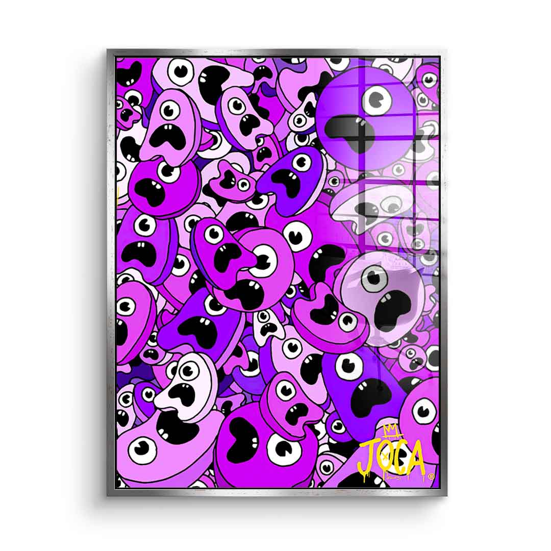 Sordins Purple - Acrylic glass