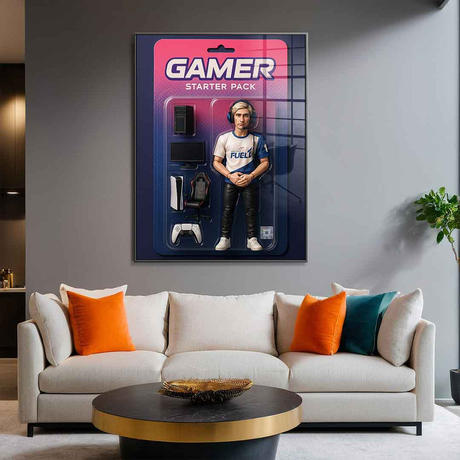 Starter Pack GAMER - Acrylglas