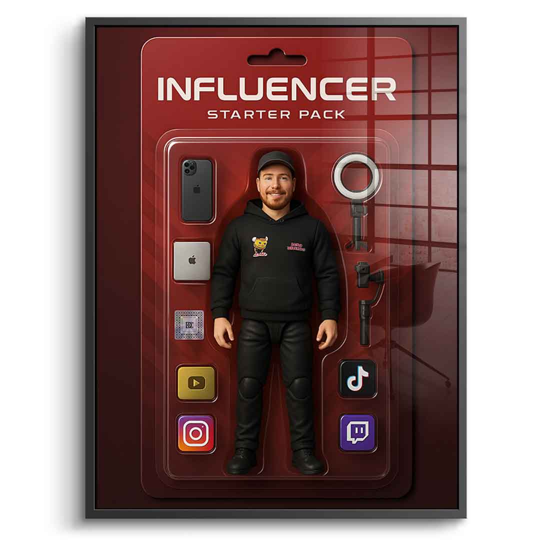 Starter Pack INFLUENCER - Acrylic glass