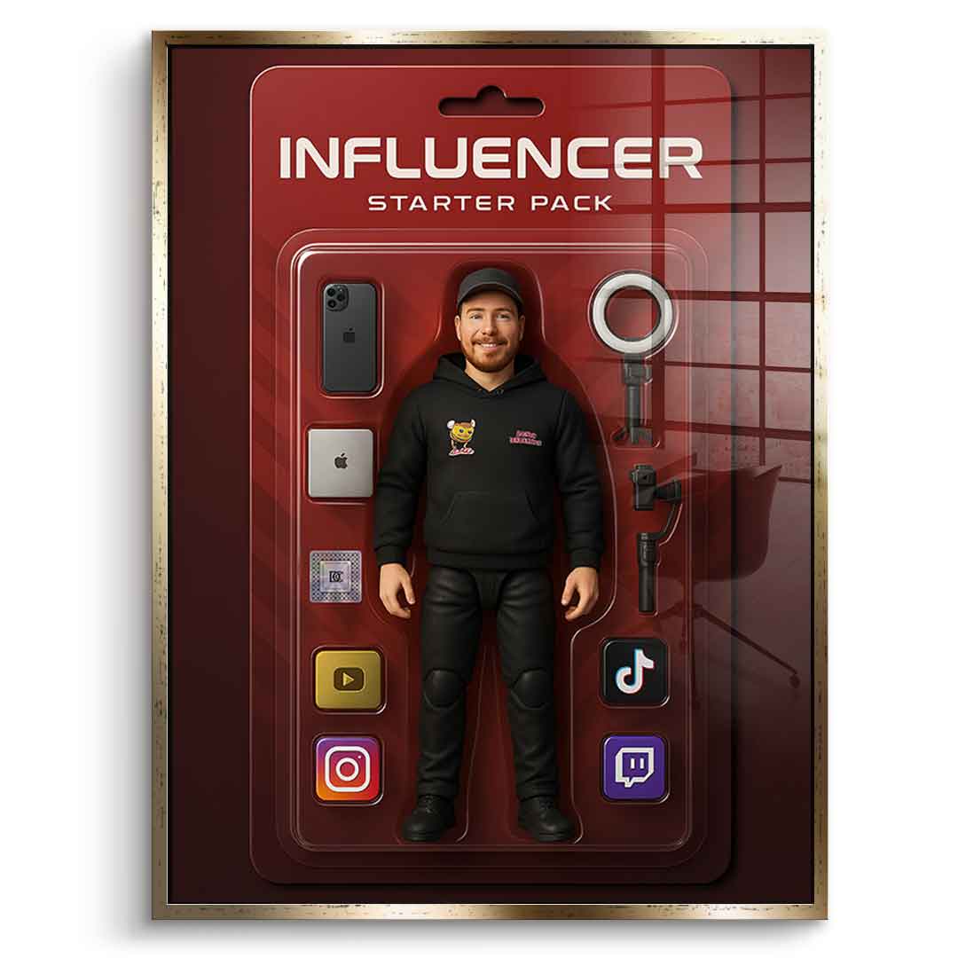 Starter Pack INFLUENCER - Acrylic glass