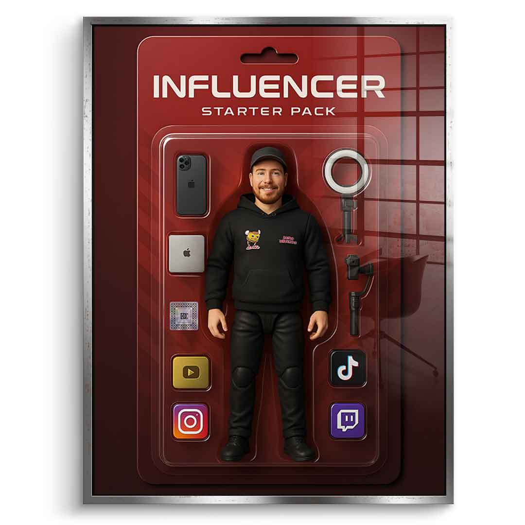 Starter Pack INFLUENCER - Acrylic glass