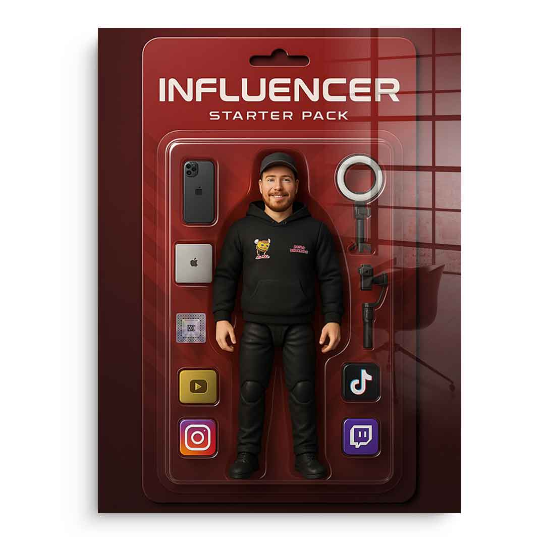 Zestaw startowy INFLUENCER - Szkło akrylowe