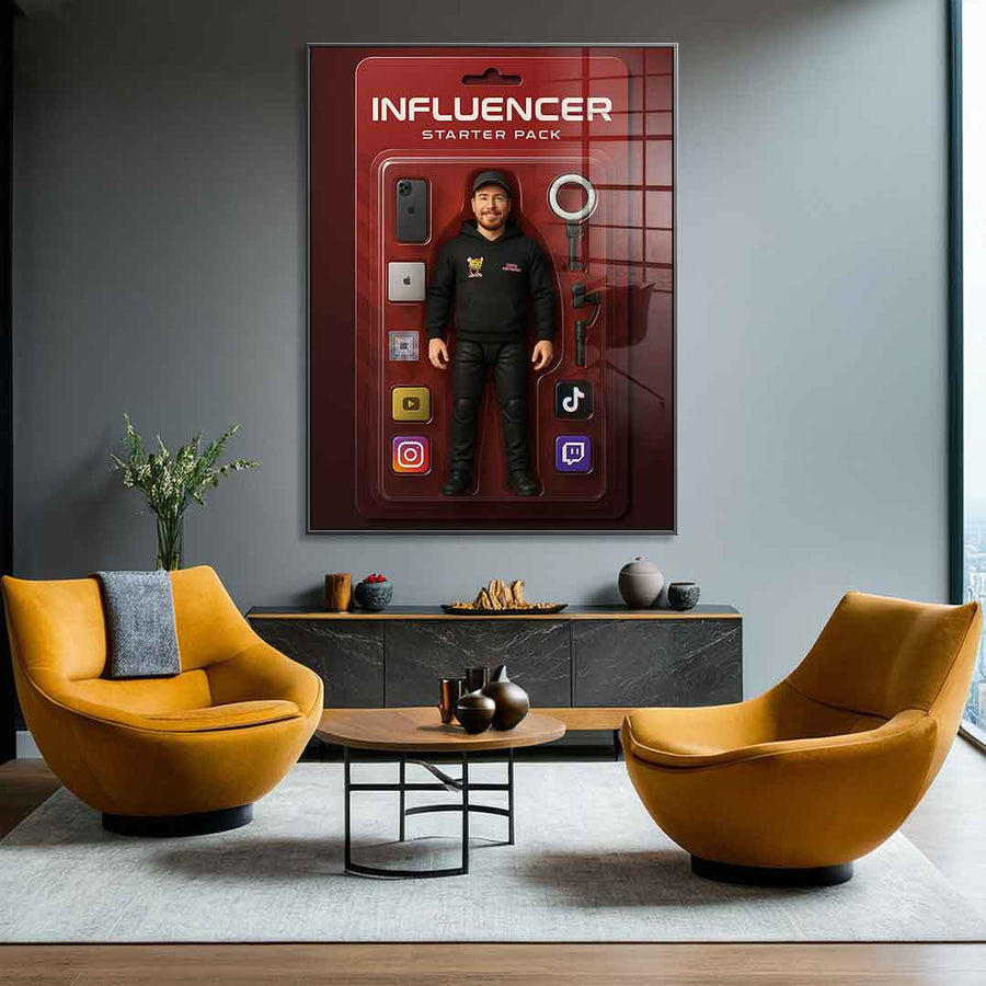 Zestaw startowy INFLUENCER - Szkło akrylowe