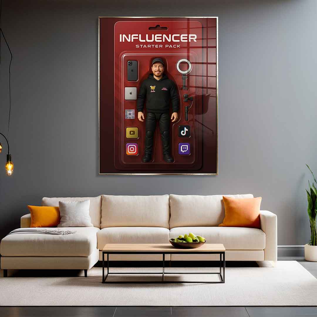 Starter Pack INFLUENCER - Acrylic glass