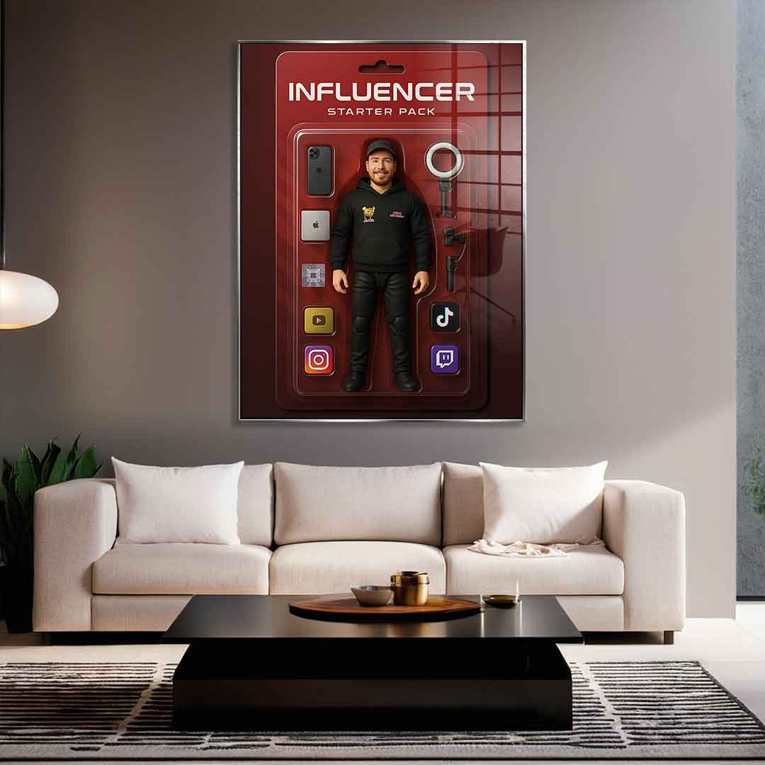Starter Pack INFLUENCER - Acrylic glass