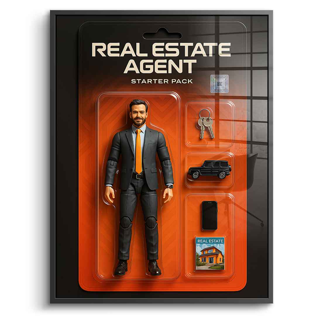Starter Pack REAL ESTATE AGENT - Acrylic Glass