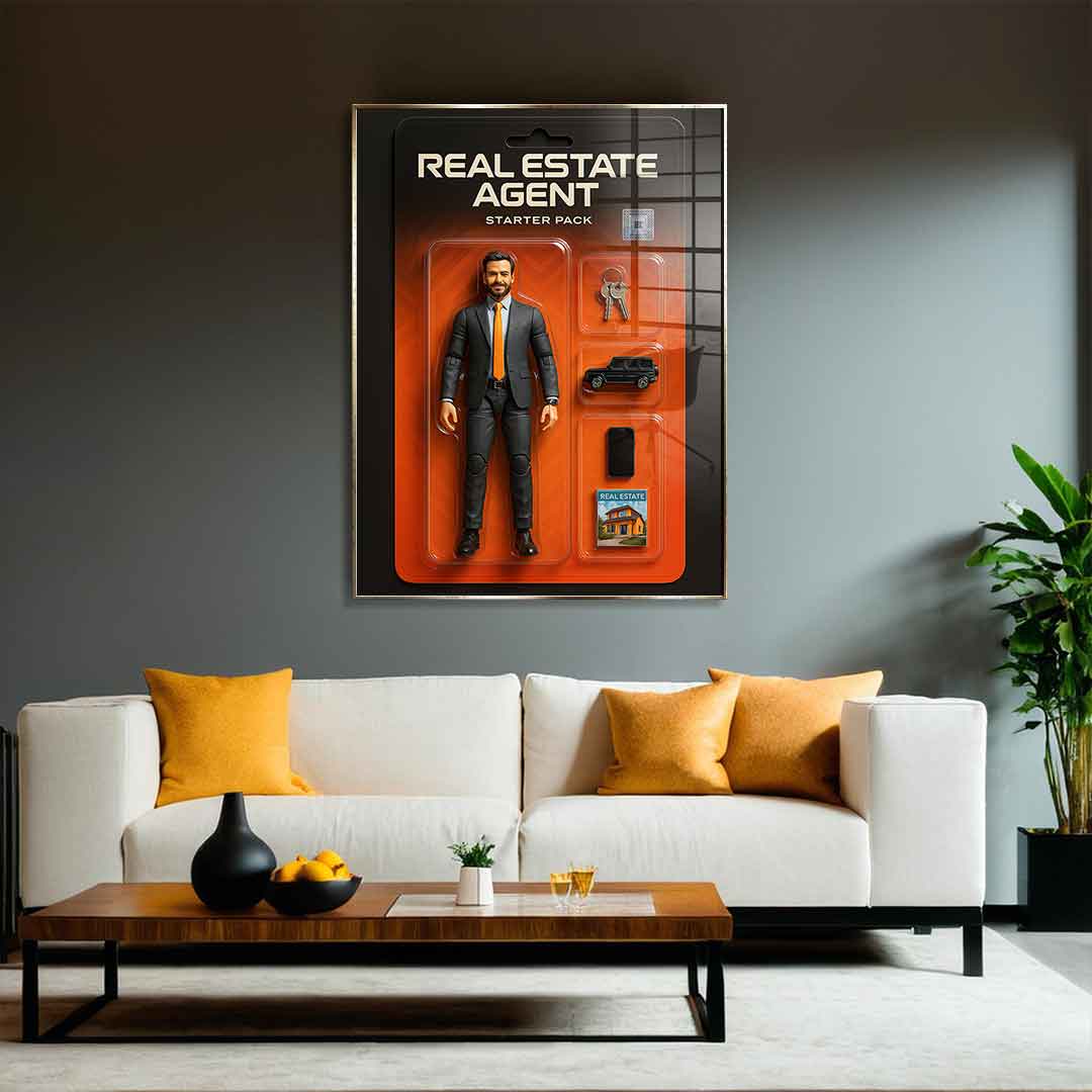 Starter Pack REAL ESTATE AGENT - Acrylic Glass