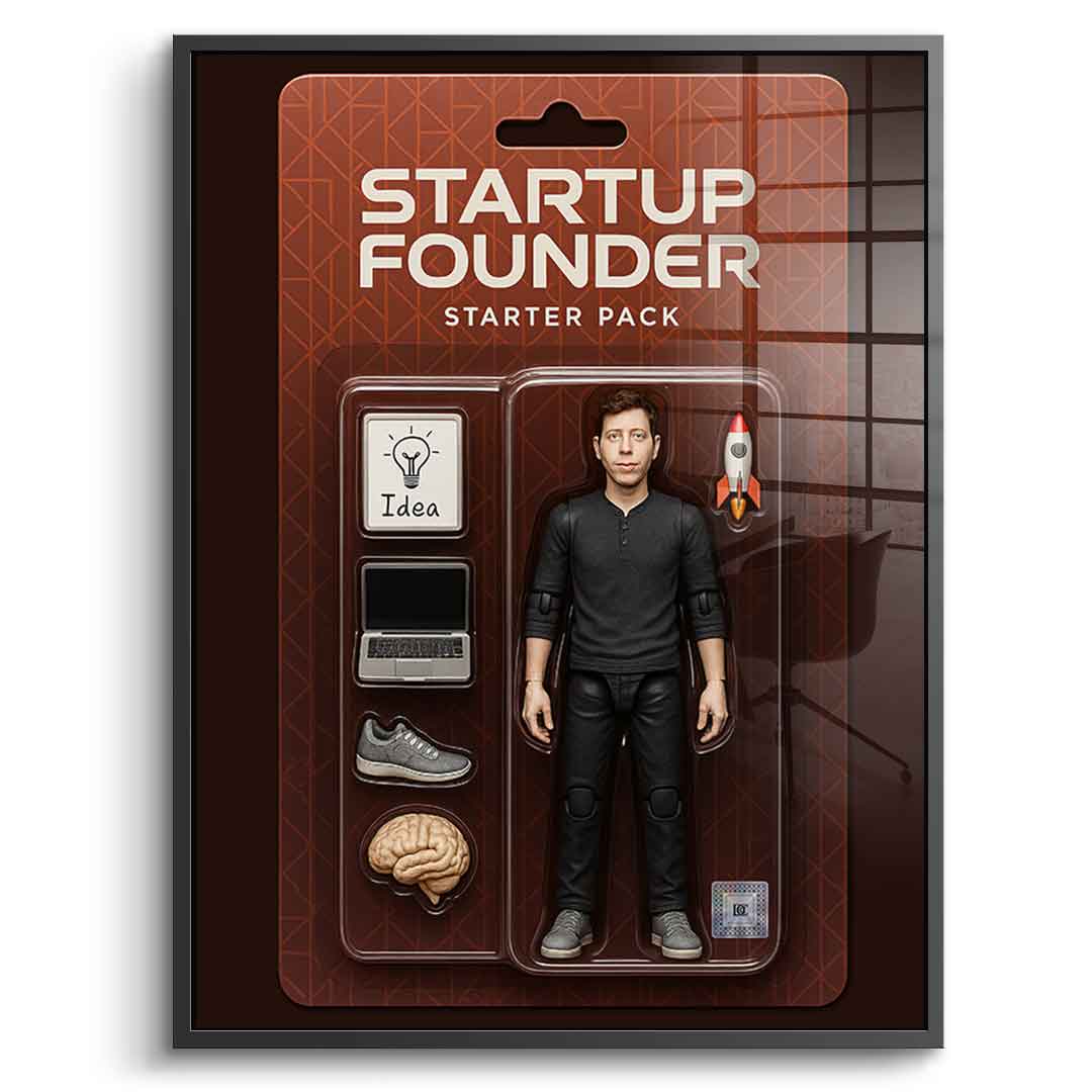 Pakiet startowy ZAŁOŻYCIEL STARTUPU - Szkło akrylowe