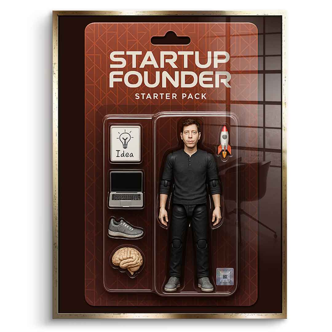 Pakiet startowy ZAŁOŻYCIEL STARTUPU - Szkło akrylowe
