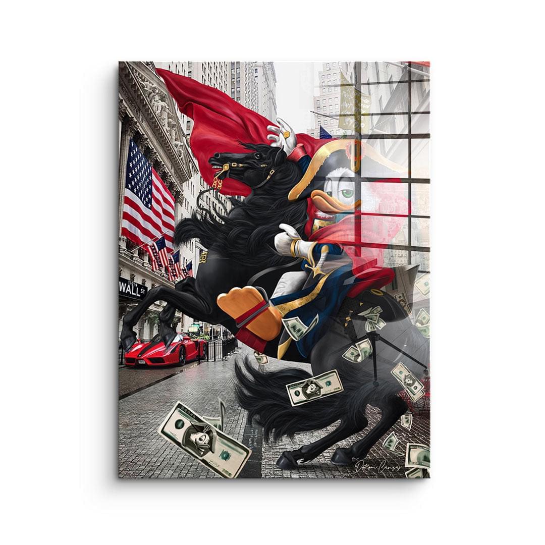 DOTCOMCANVAS $elfmade Duck - Blattgold – Frontansicht
