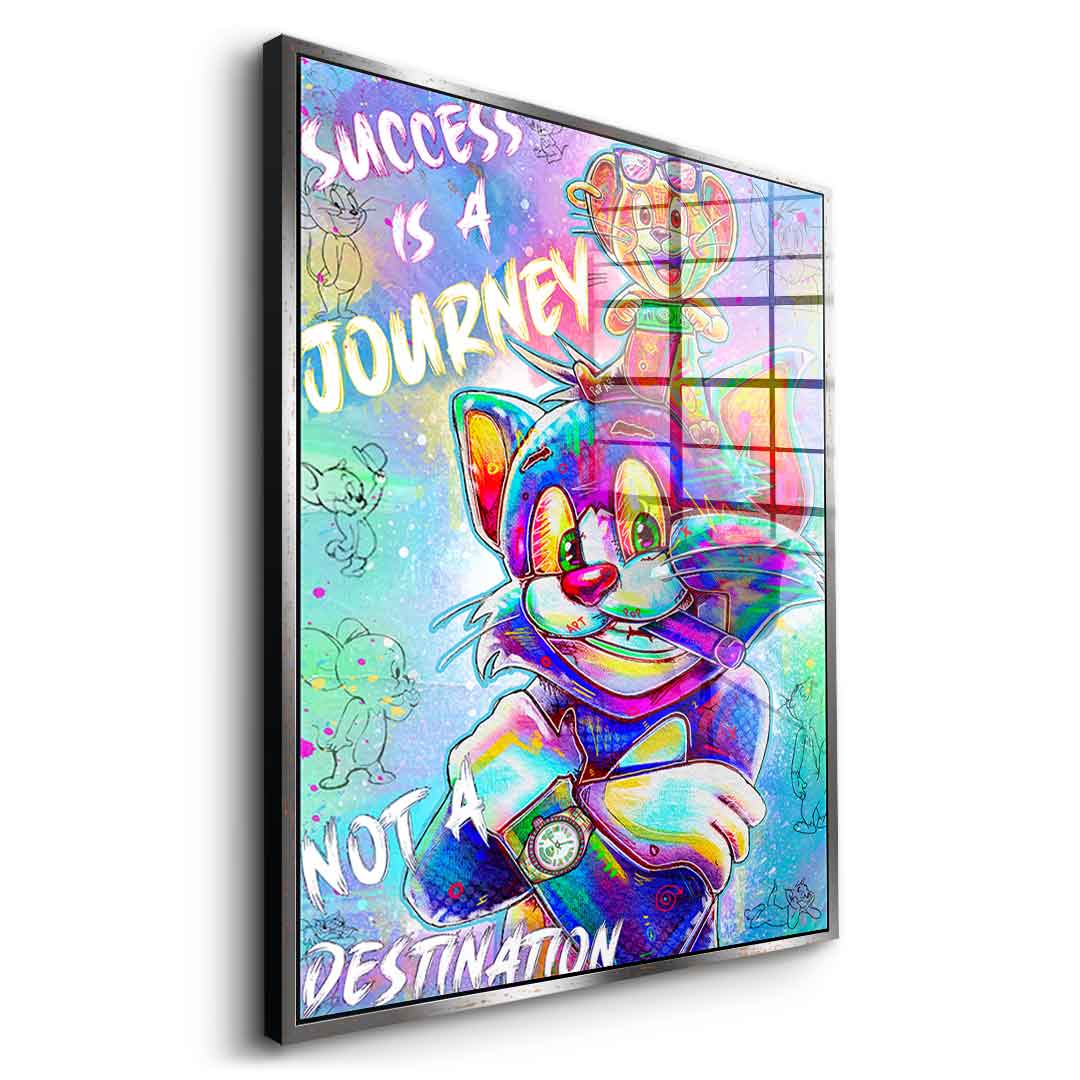 Success is a Journey - Acrylglas