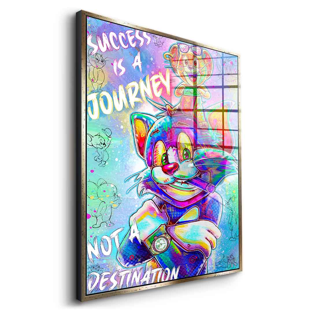 Success is a Journey - Acrylglas