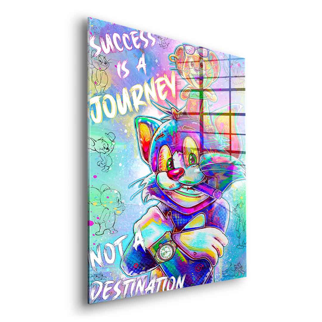 Success is a Journey - Acrylglas