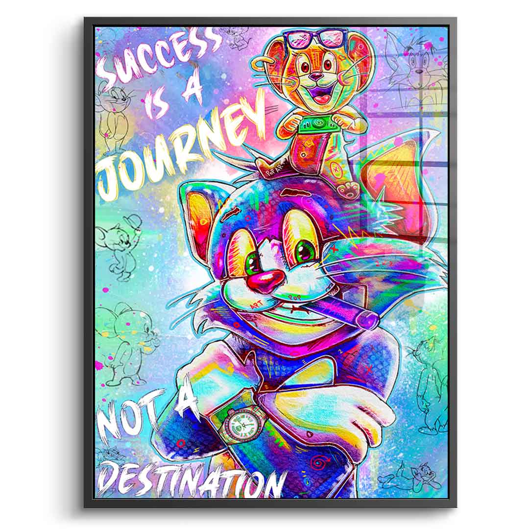 Success is a Journey - Acrylglas