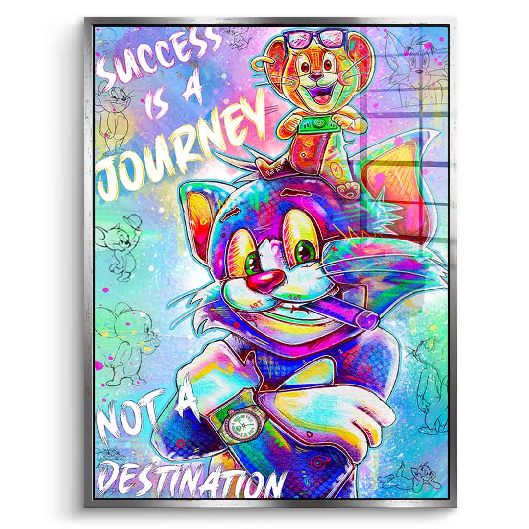 Success is a Journey - Acrylglas