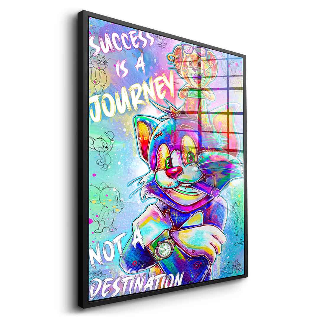Success is a Journey - Acrylglas