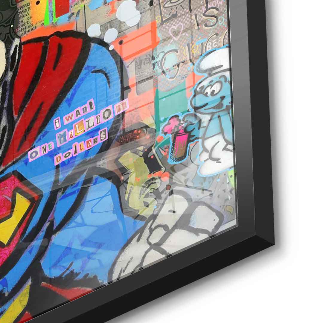 Superman Love - Acrylglas