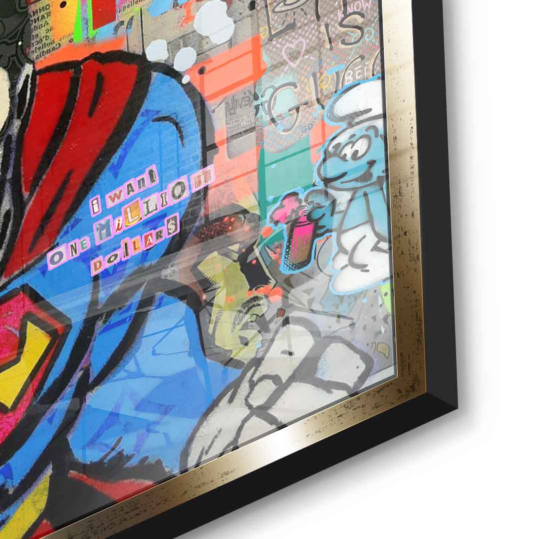 Superman Love - Acrylglas