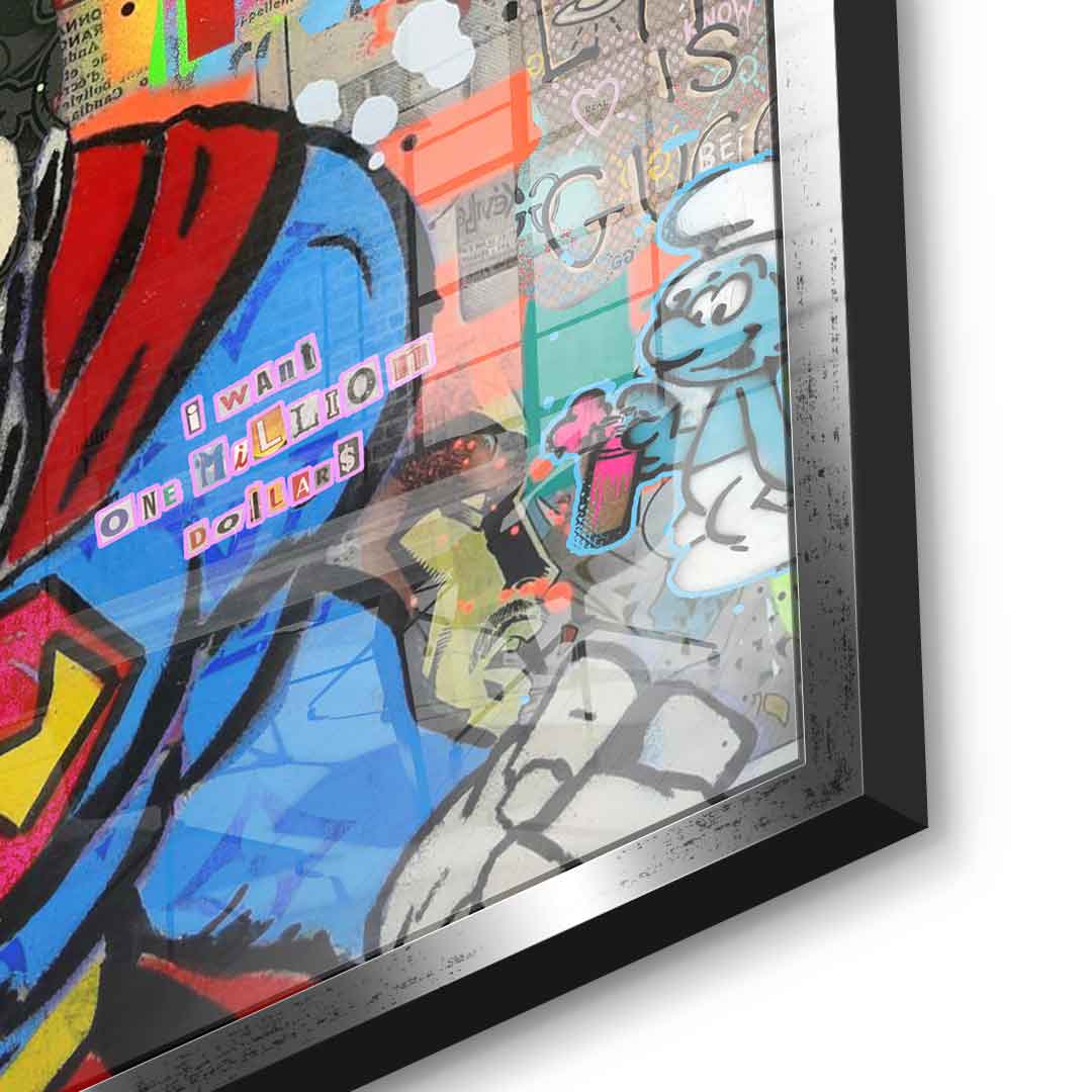 Superman Love - Acrylglas