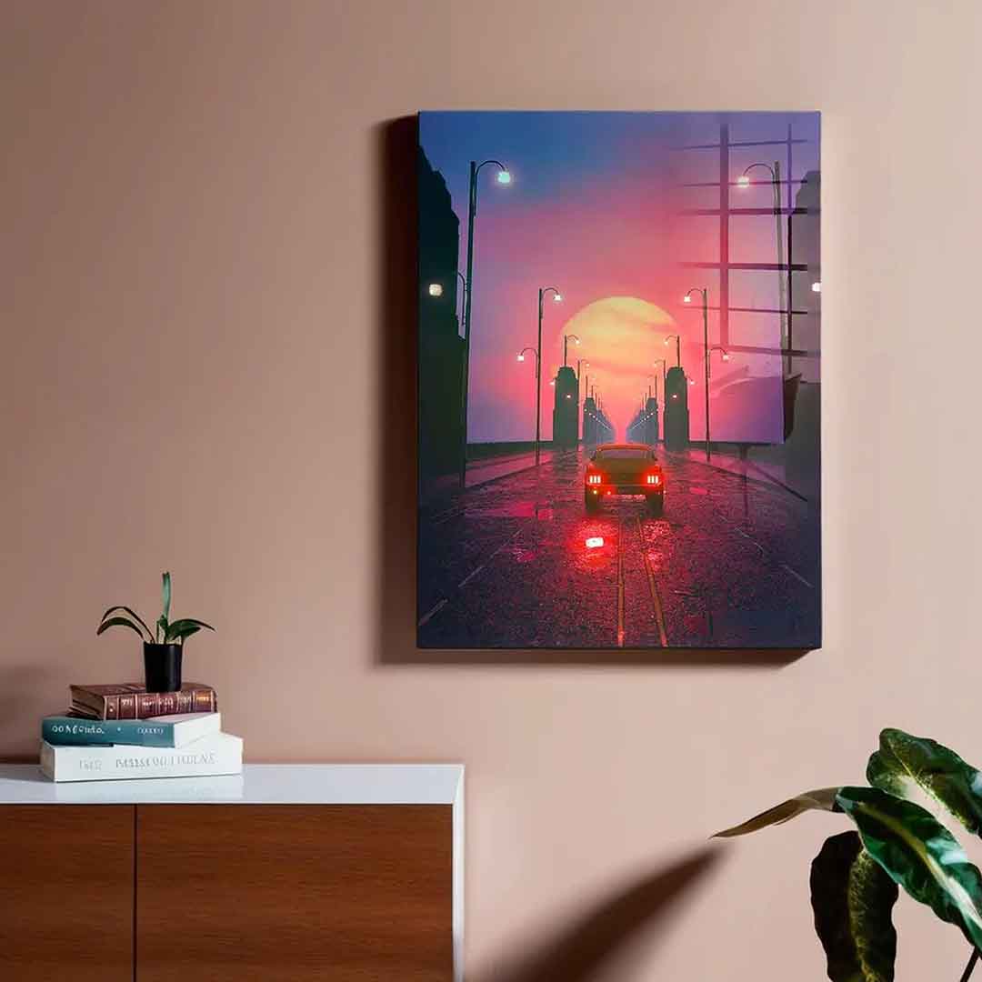 Sunset Boulevard - Acrylglas