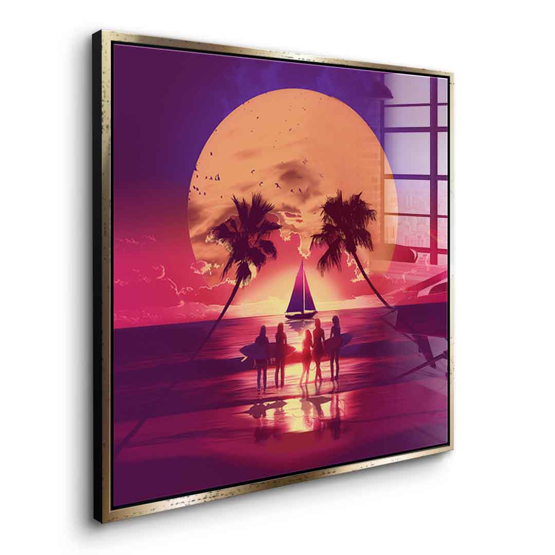 Surf Skull - Akryl