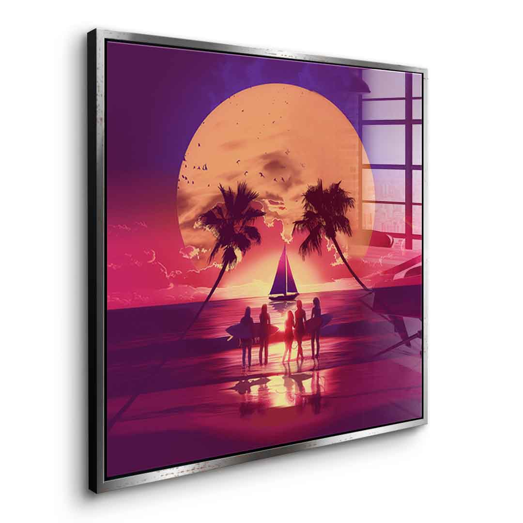 Surf Skull - Akryl