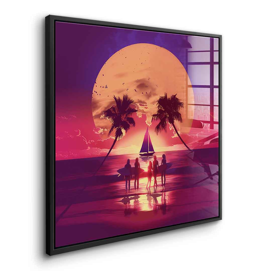 Surf Skull - Akryl