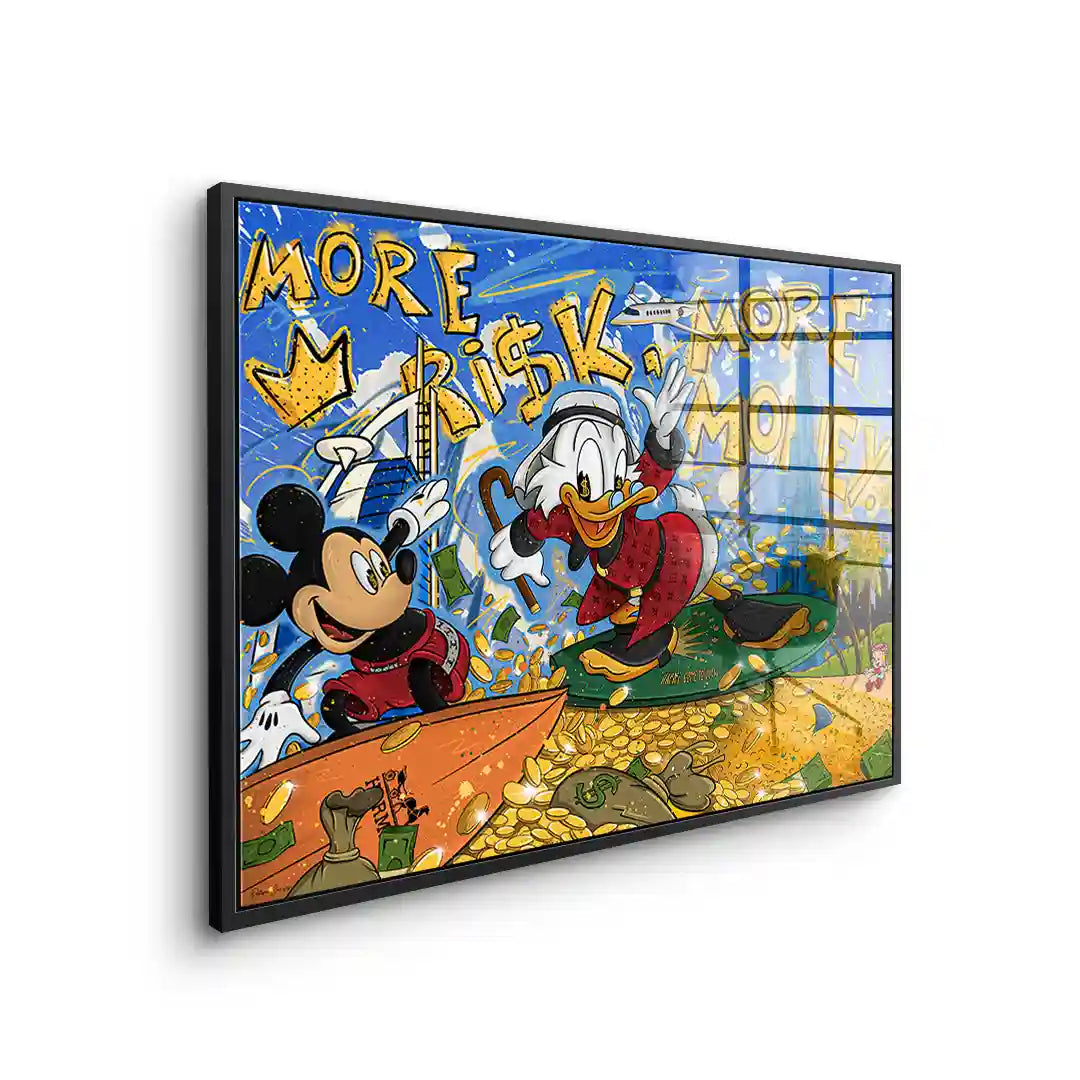 Surfing in Dubai - Acrylic glass