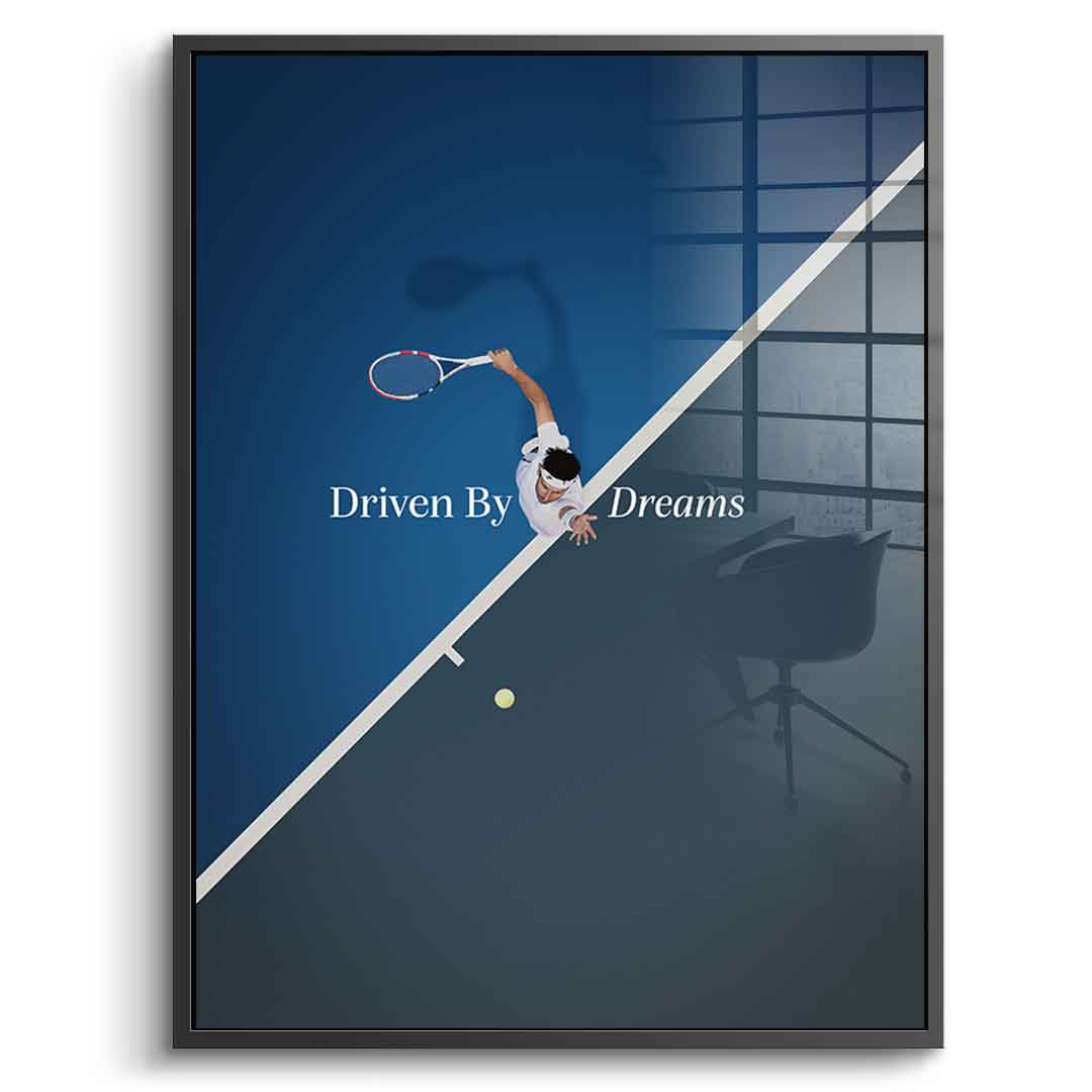 Napędzany marzeniami #Tenis – Akrylowe