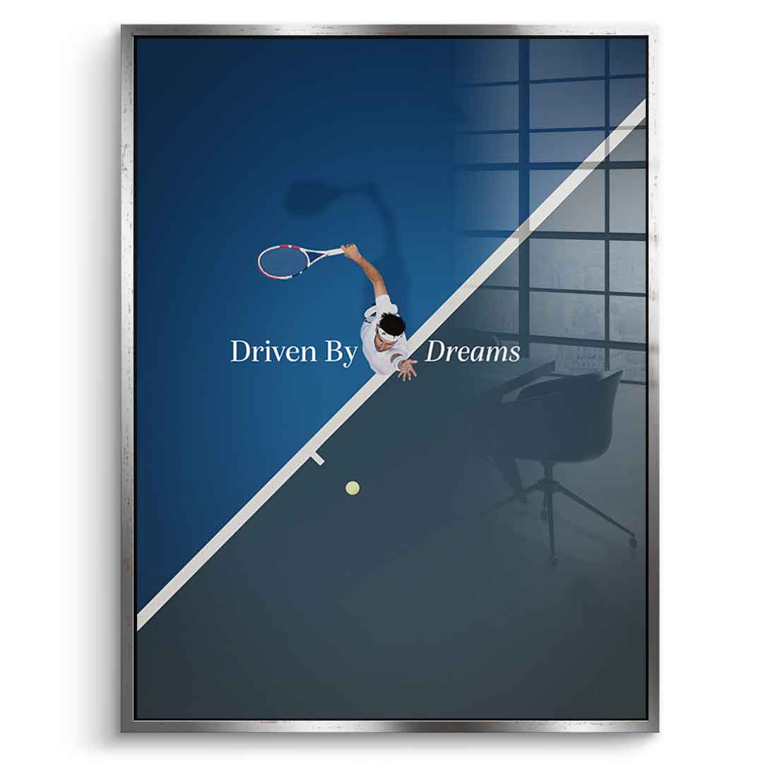 Napędzany marzeniami #Tenis – Akrylowe
