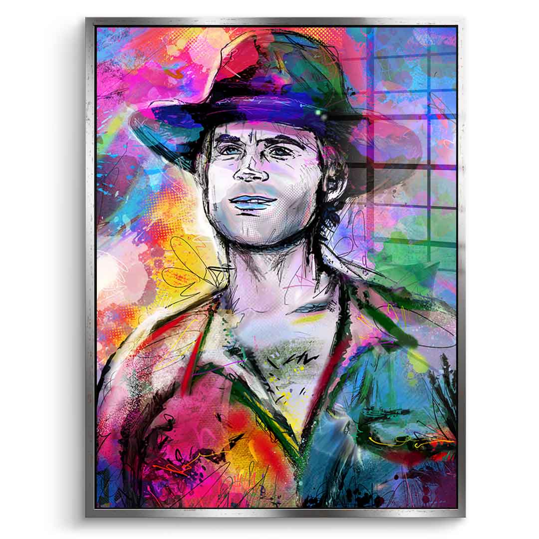 Terrence Portrait - Acrylglas