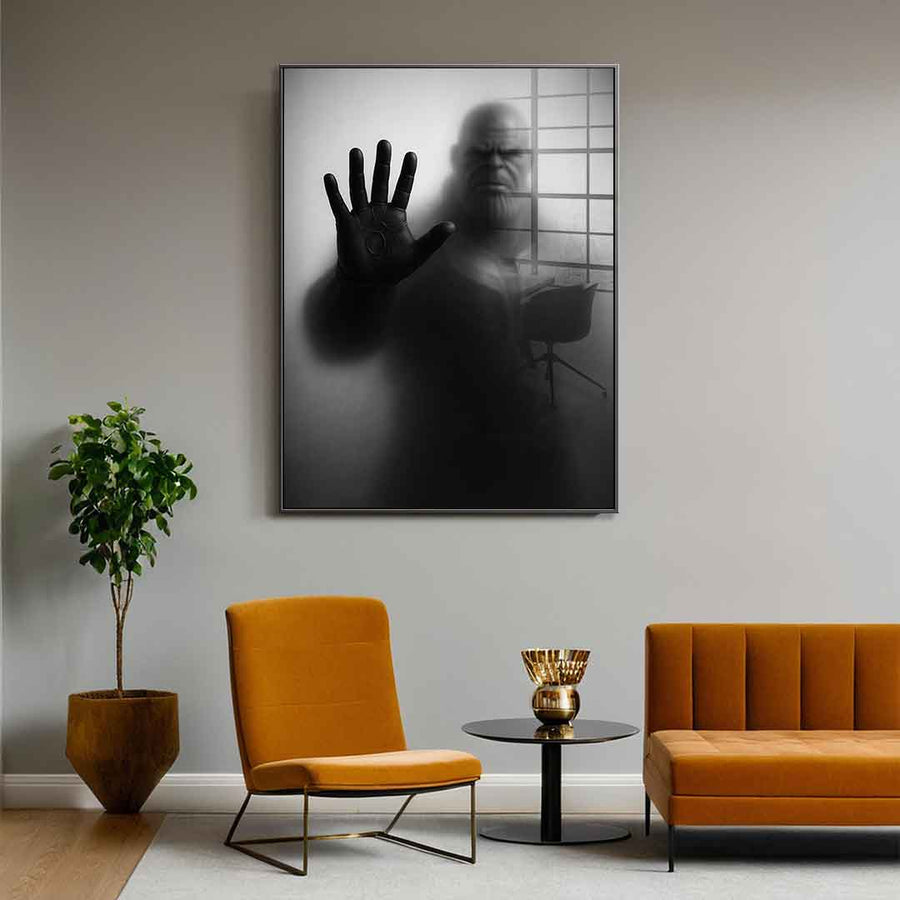 Thanos' Silhouette - Acrylic Glass