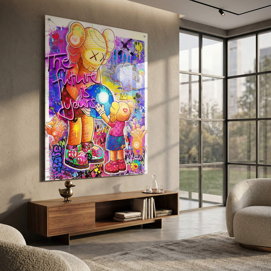 The future is yours - Acrylic glass