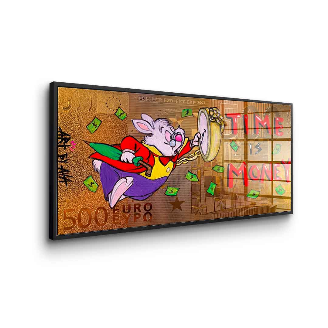 Time Is Money - Acrylglas
