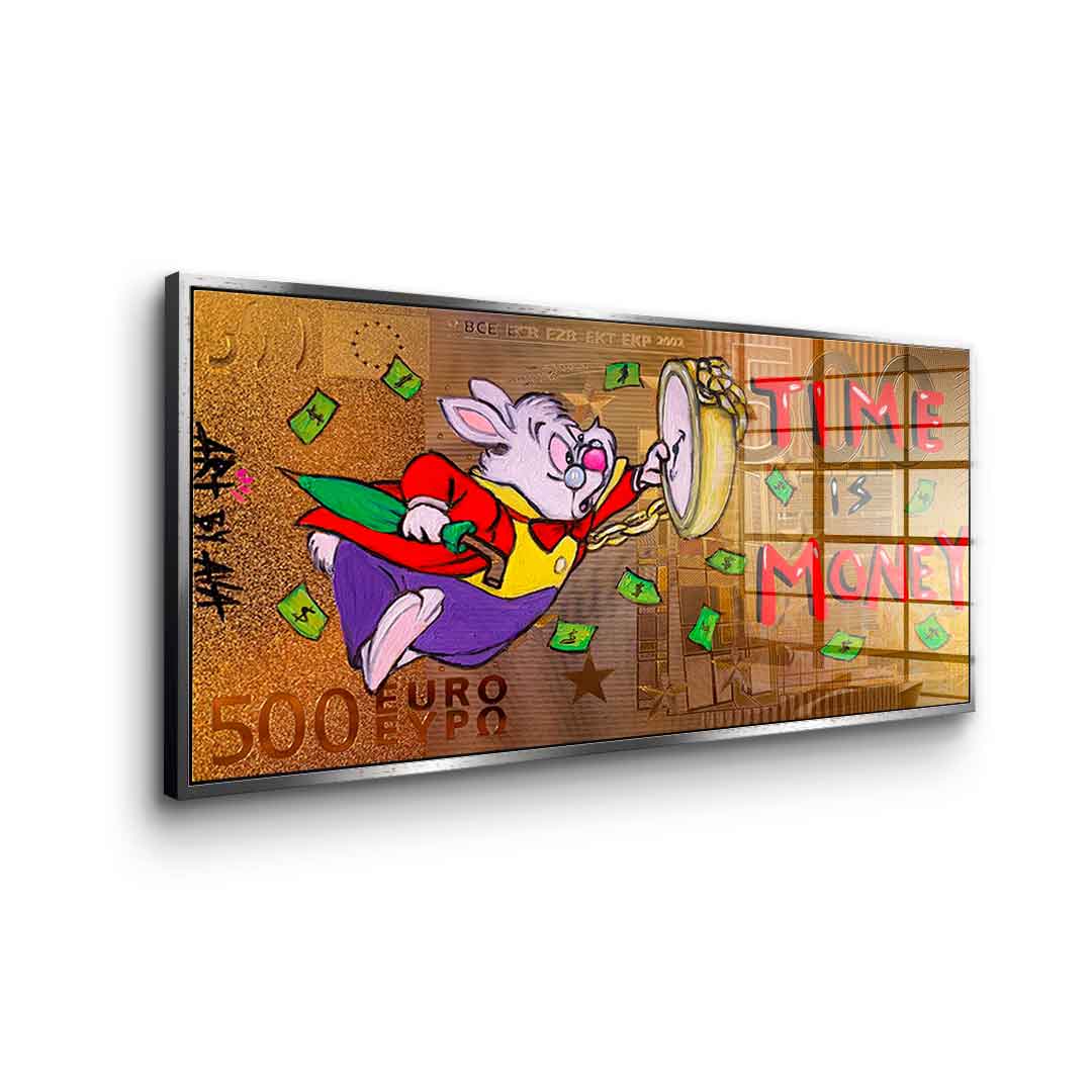 Time Is Money - Acrylglas