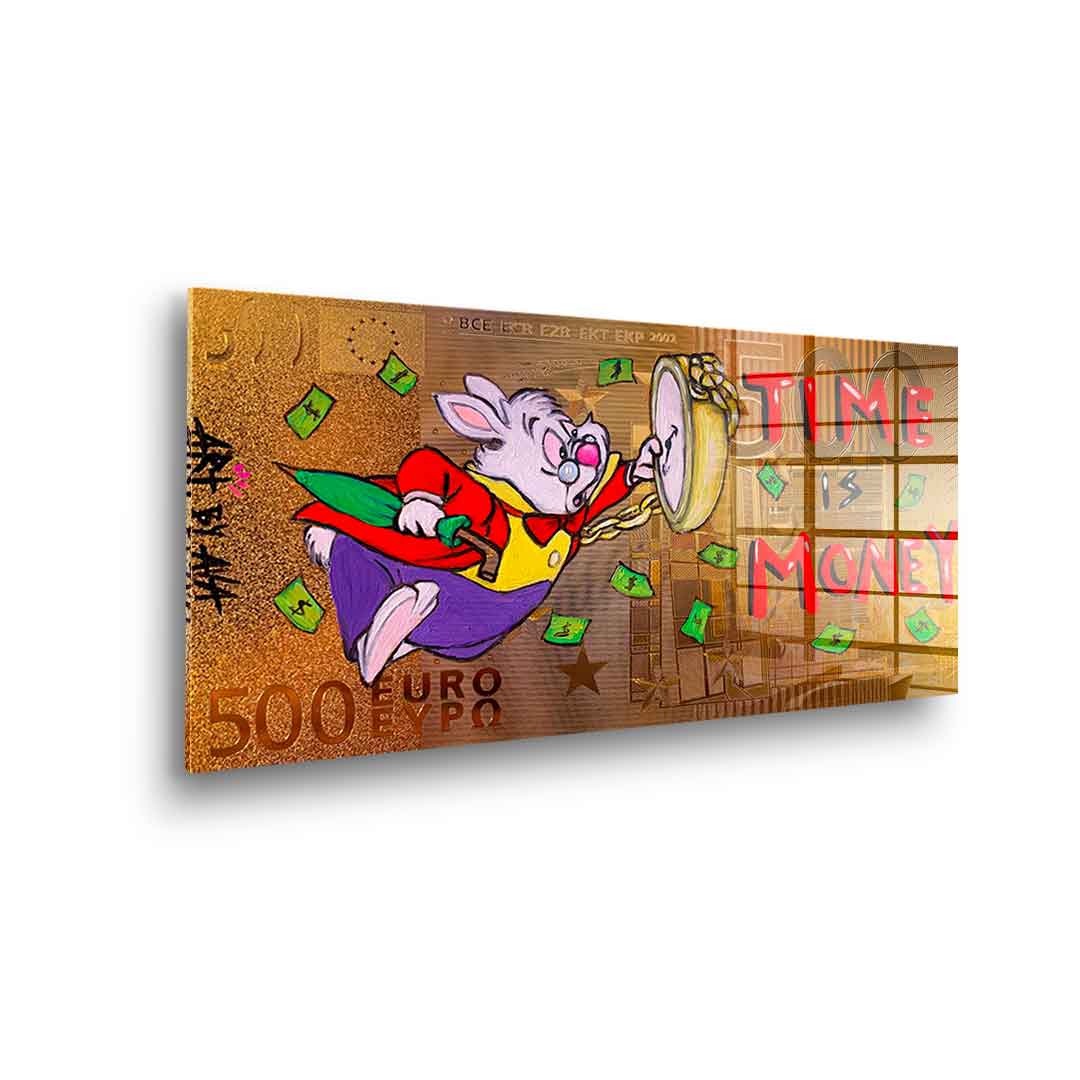 Time Is Money - Acrylglas
