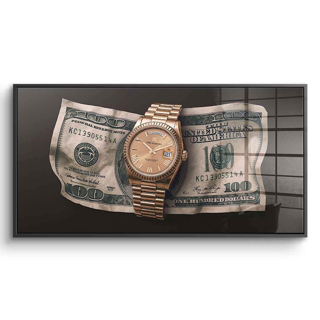 Time is Money - Acrylic glass