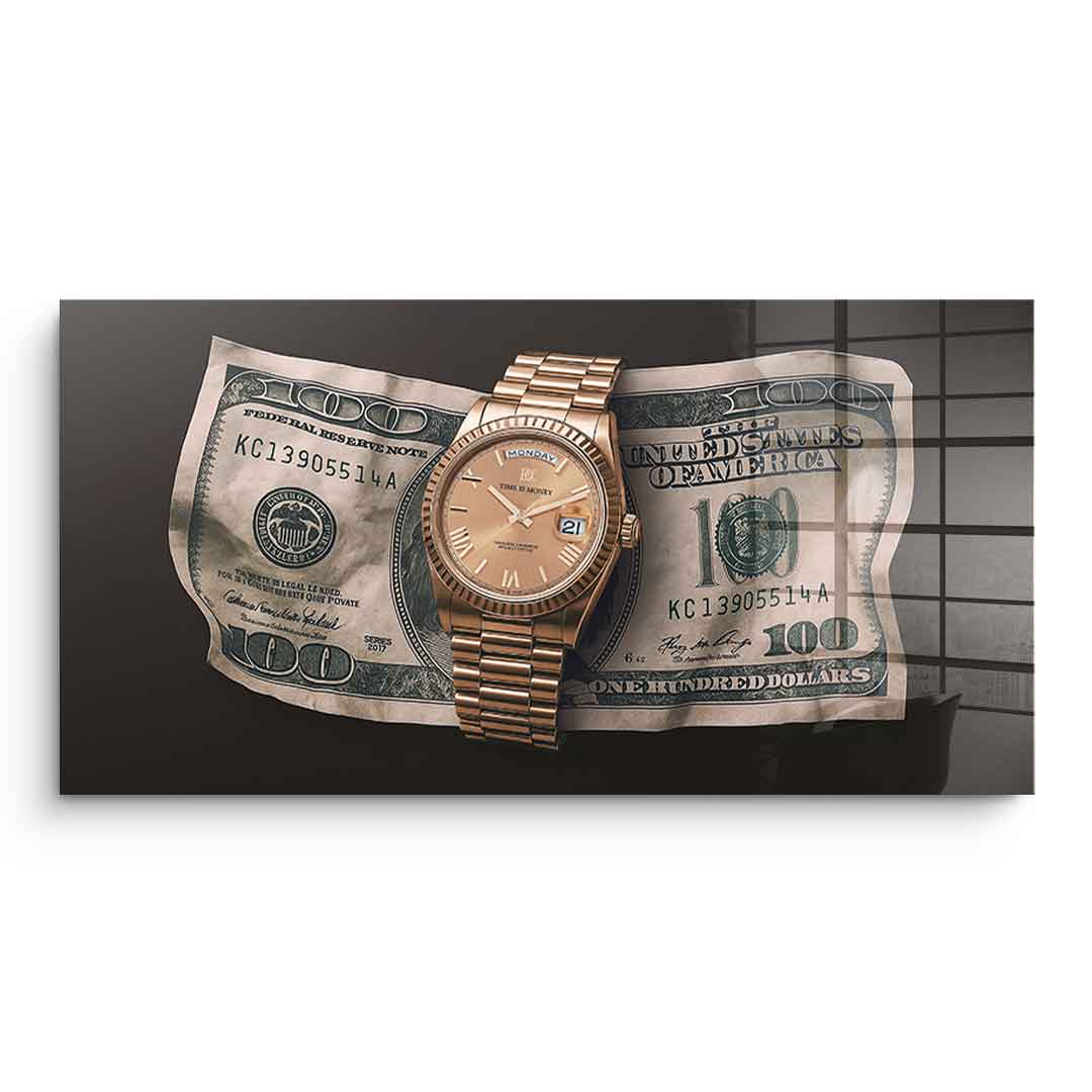 Time is Money - Acrylic glass