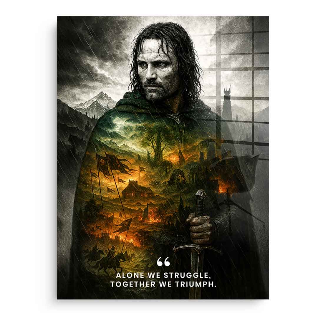 Together We Triumph - Acrylic glass