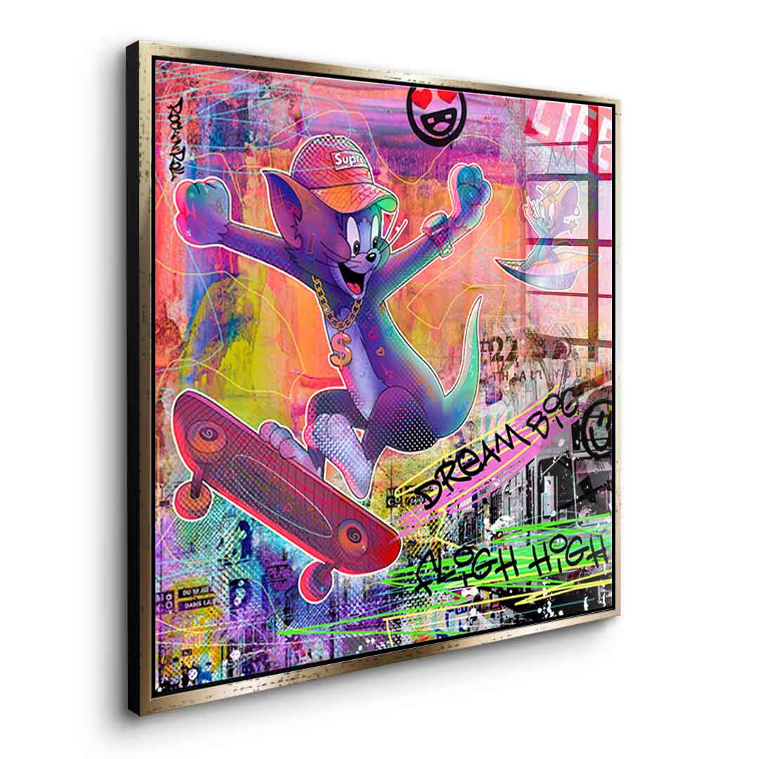 Tom & Jerry Gangster - Acrylglas