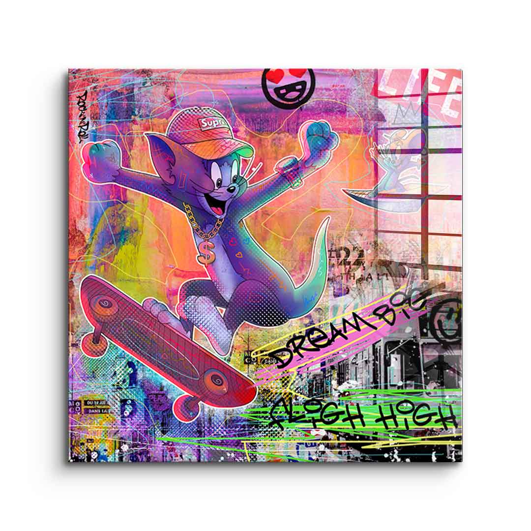 Tom & Jerry Gangster - Acrylglas