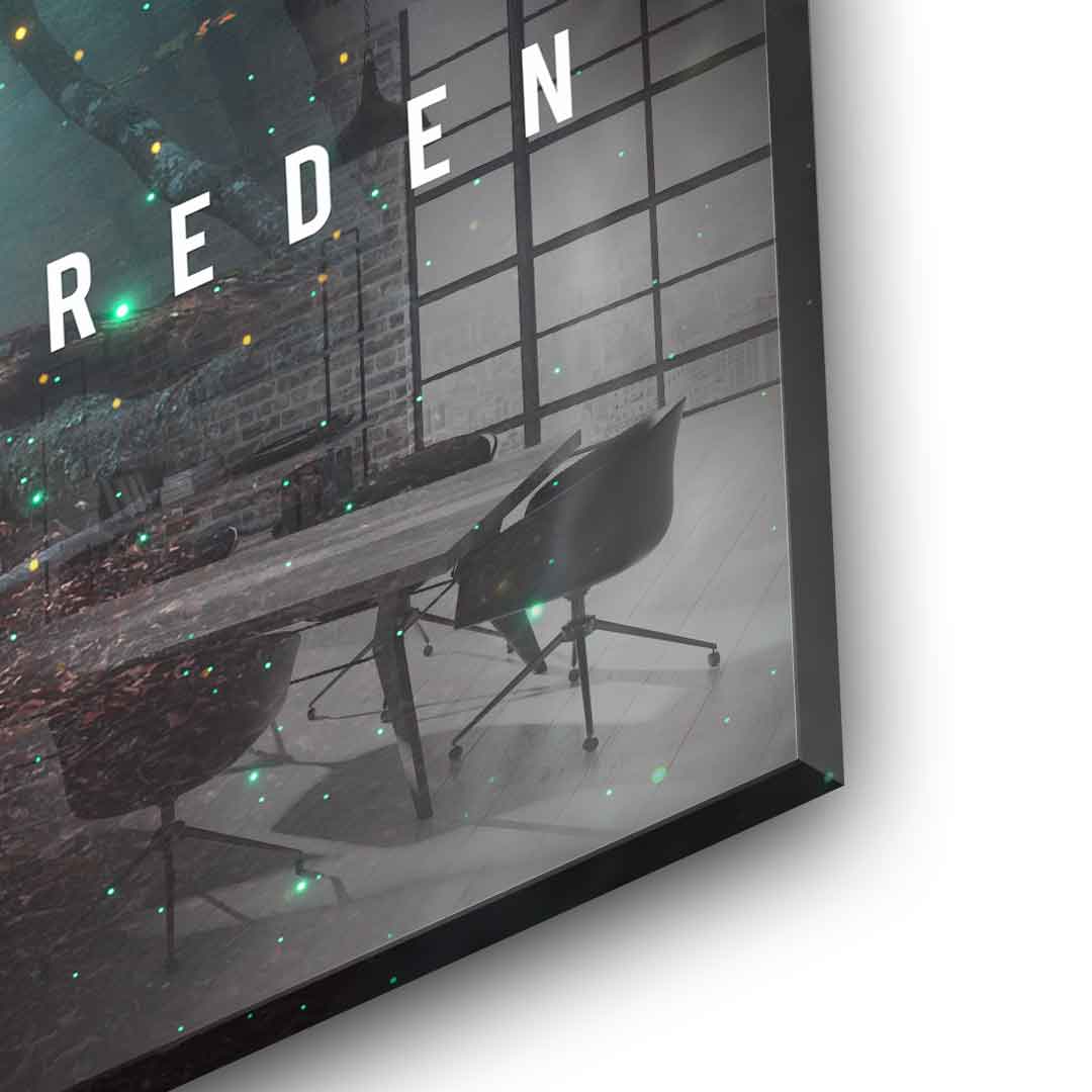 Träume sind stärker als Ausreden - Acrylglas
