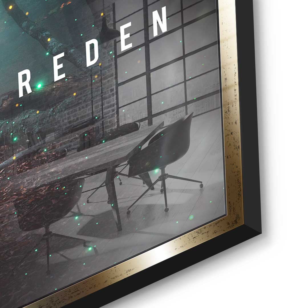 Träume sind stärker als Ausreden - Acrylglas