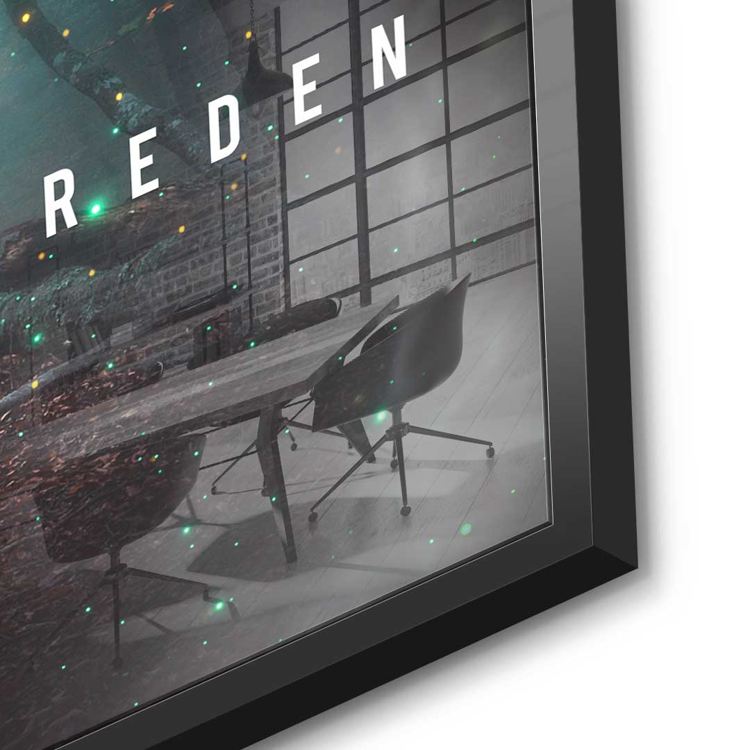 Träume sind stärker als Ausreden - Acrylglas
