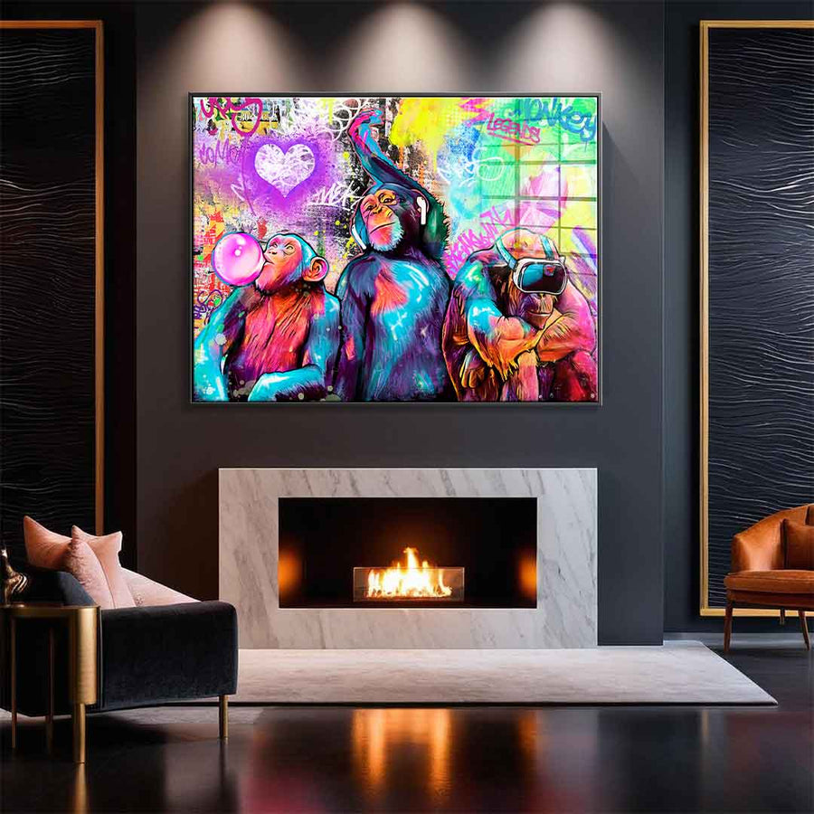 Tree Monkey - Acrylic glass
