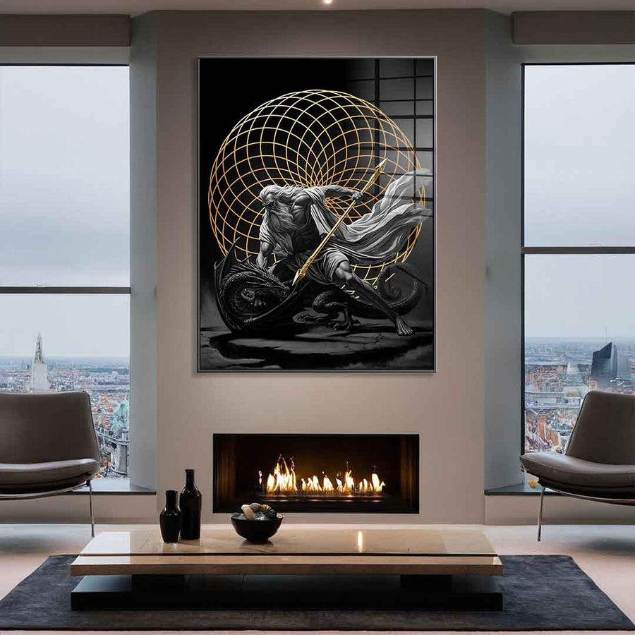 Triumph over Shadow - Acrylic glass