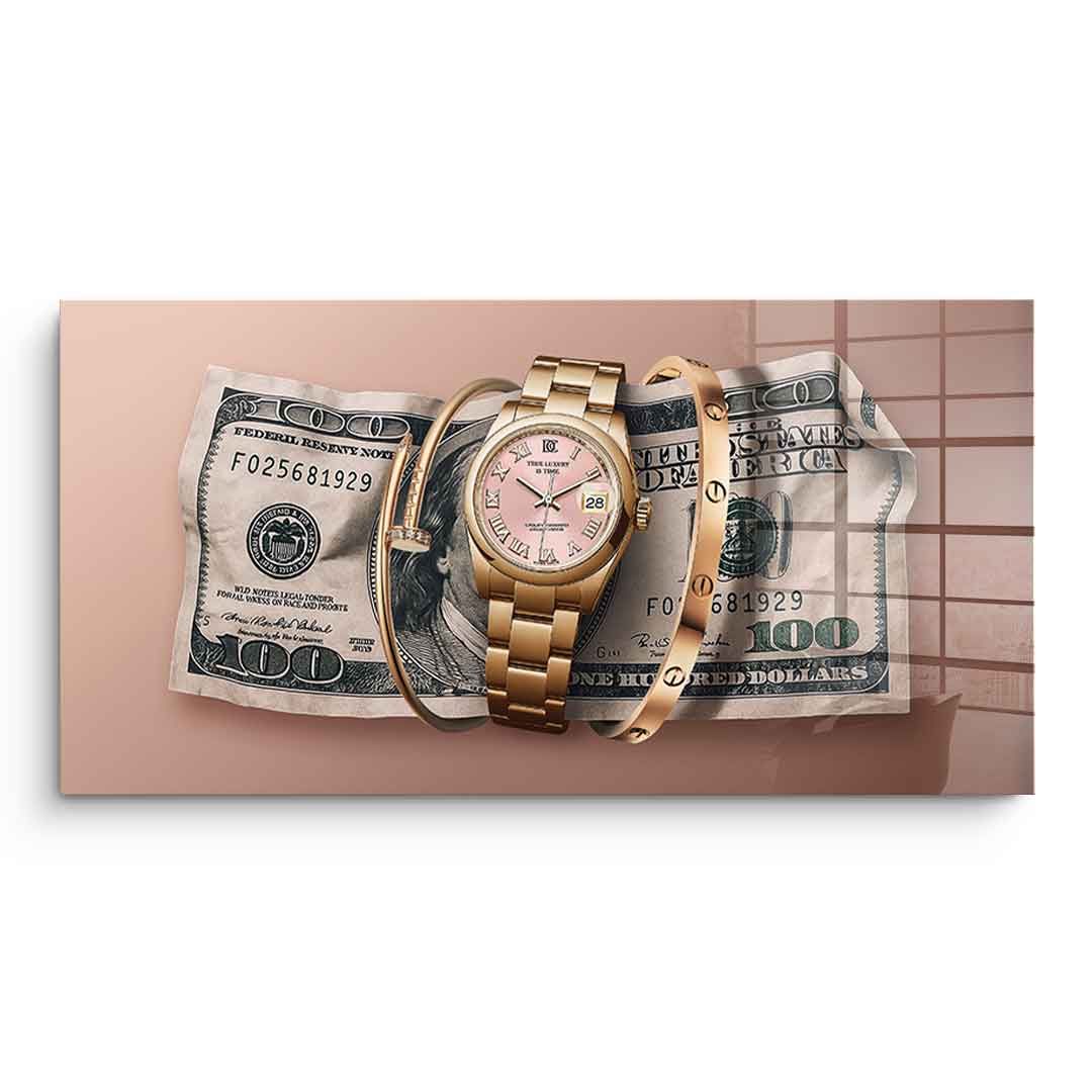 True Luxury is Time - acrylic glass