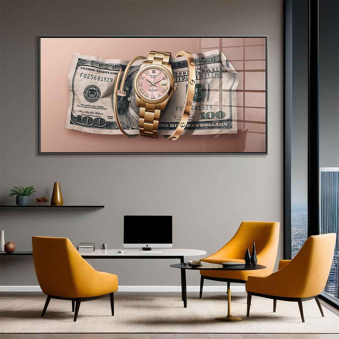 True Luxury is Time - acrylic glass